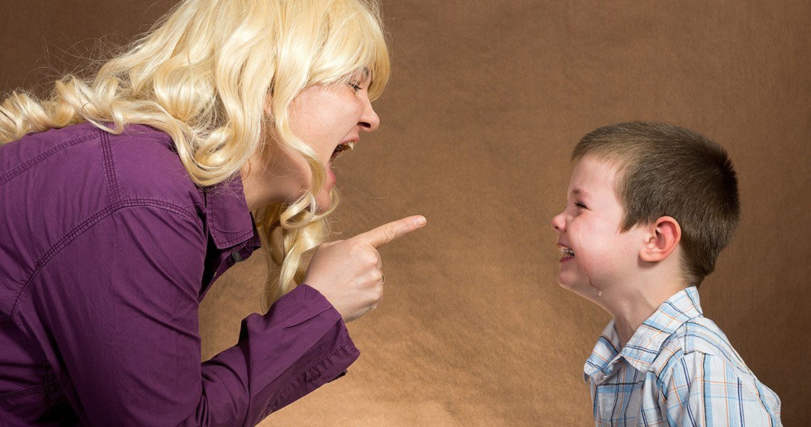 Parents should control their emotions, not to say something they will later regret