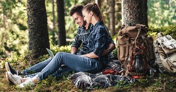 women's magazines online - a date in the woods will be a great adventure for those who love nature but in turn will tire and bore a city lover