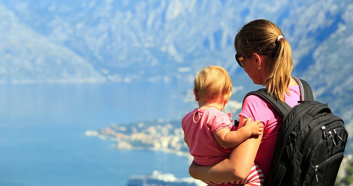 Tips for child care whilst travelling with a small child