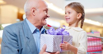 Many grandchildren bend over backwards to give their grandfathers the best gift in the world